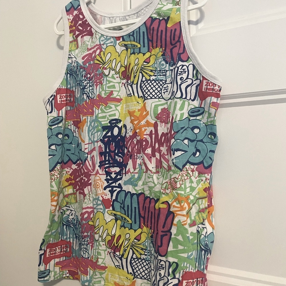 Zoo York Colorful Tank Top for boys Size Small 7-8 years